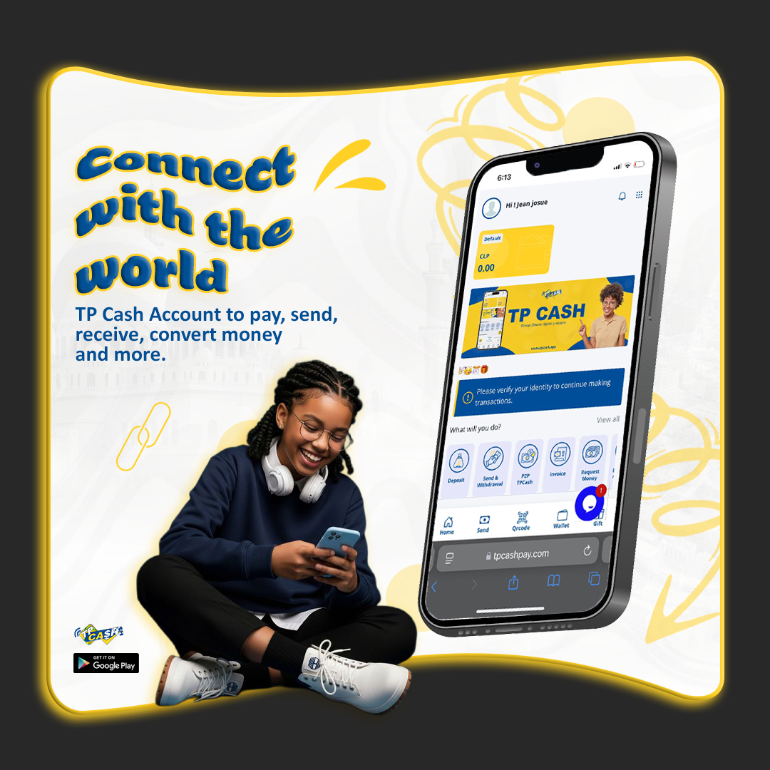 Connect with the world - TP CASH